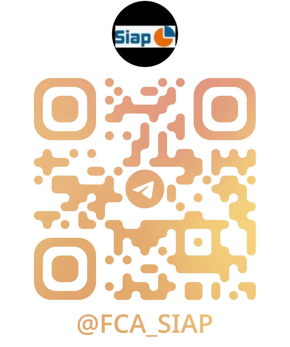 QR Code do grupo @fca_siap no Telegram